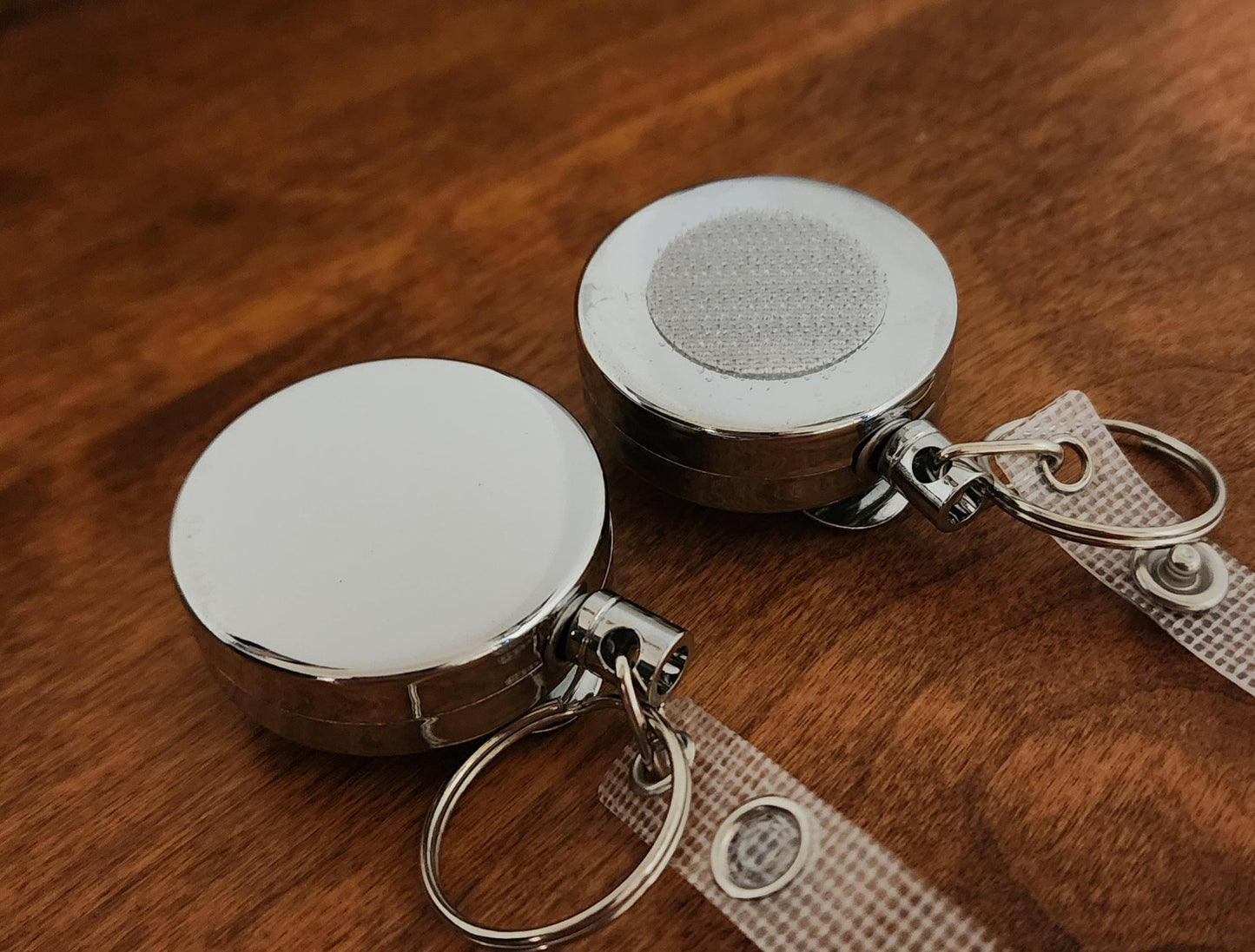 Heavy Duty Badge Reel with Interchangeable Connectors for Custom Covers - RNs, EMT, Doctors, etc.