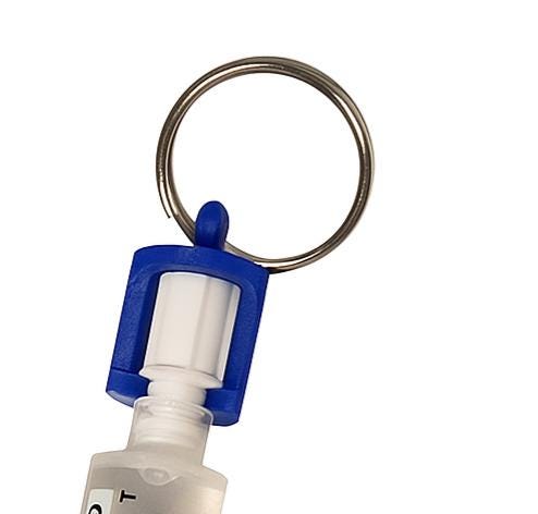Normal Saline/Syringe Holder Clip Keychain - Nurses, Medics, and More!